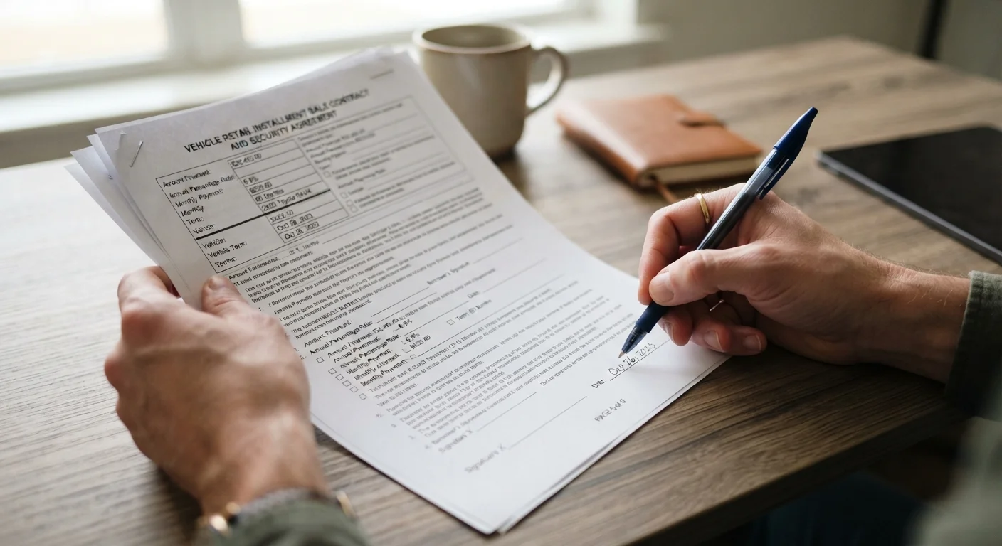 What to Check Before You Sign a Car Loan Agreement